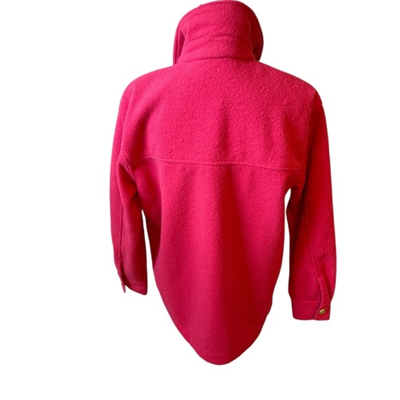 JOIE Hot Pink Shackett with Gold Buttone - Picture 9 of 11